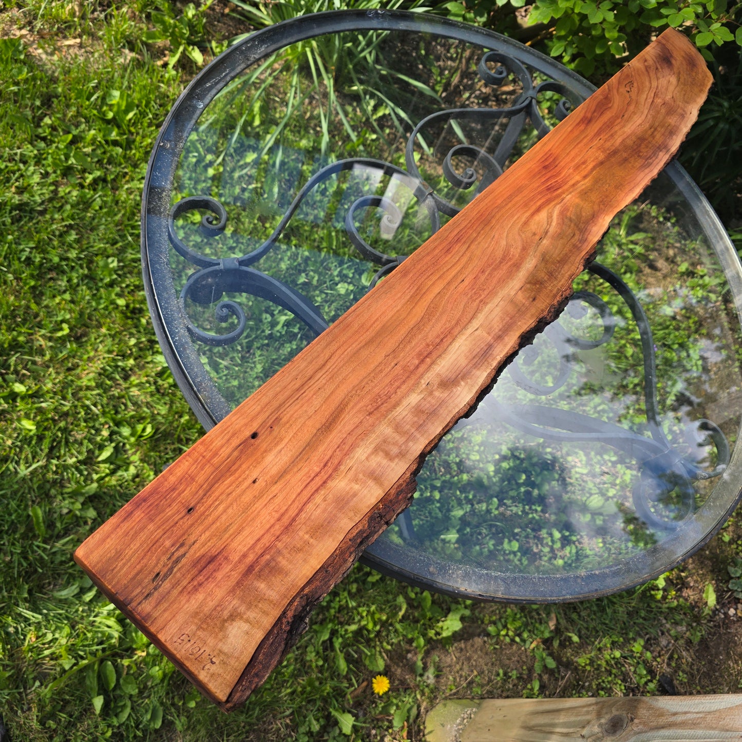 33" Live Edge Cherry Goldilocks Peg Loom