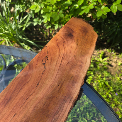 33" Live Edge Cherry Goldilocks Peg Loom