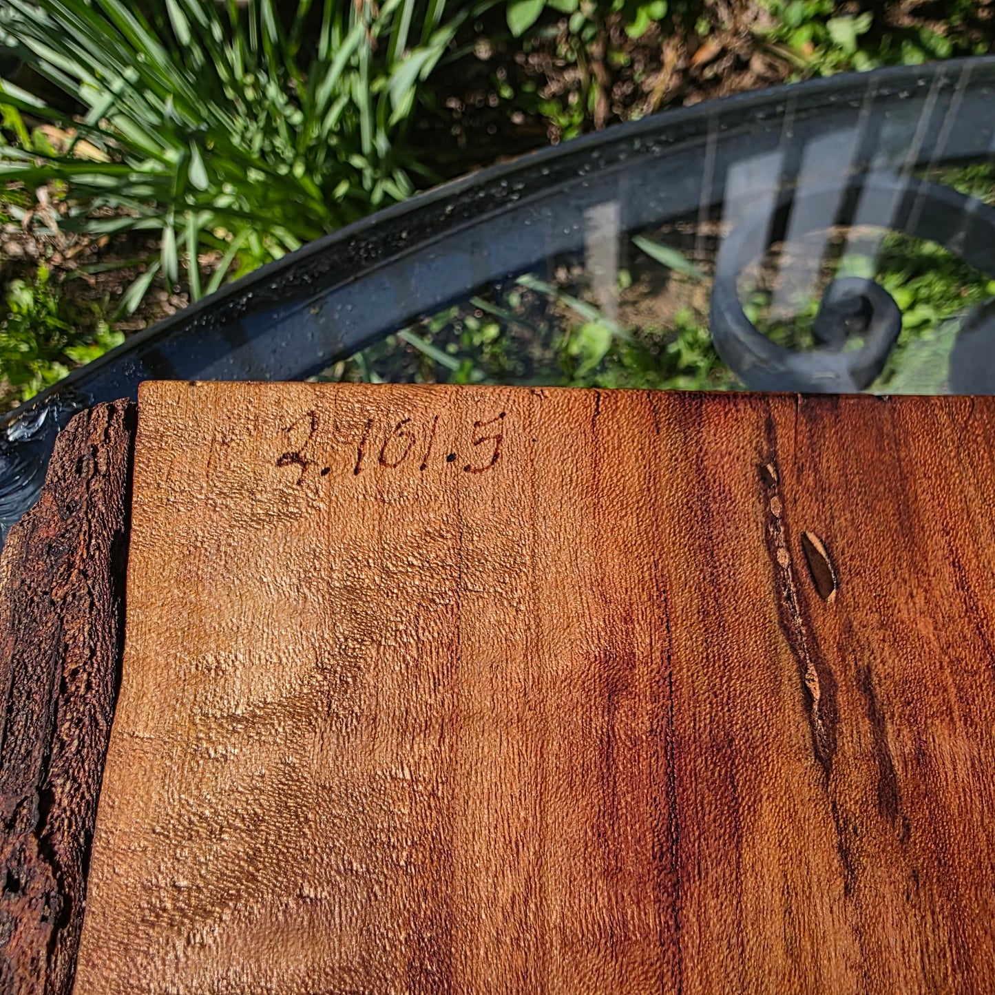 33" Live Edge Cherry Goldilocks Peg Loom