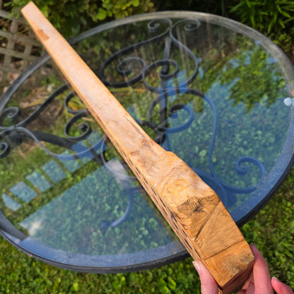 36" Live Edge Maple Goldilocks Peg Loom