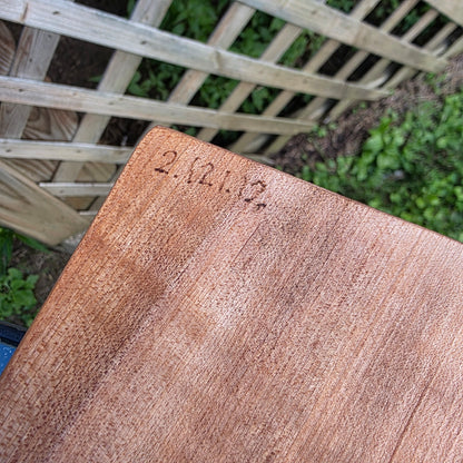 36" Live Edge Maple Goldilocks Peg Loom