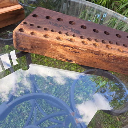 17" Live Edge Walnut Goldilocks Peg Loom