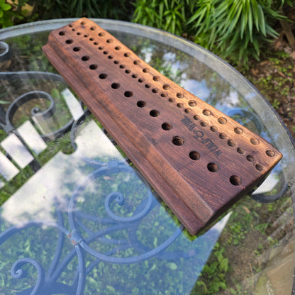 17" Live Edge Walnut Goldilocks Peg Loom