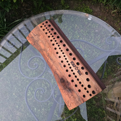 17" Live Edge Walnut Goldilocks Peg Loom