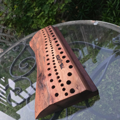 17" Live Edge Walnut Goldilocks Peg Loom