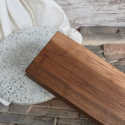 18" Live Edge Hickory OG Peg Loom