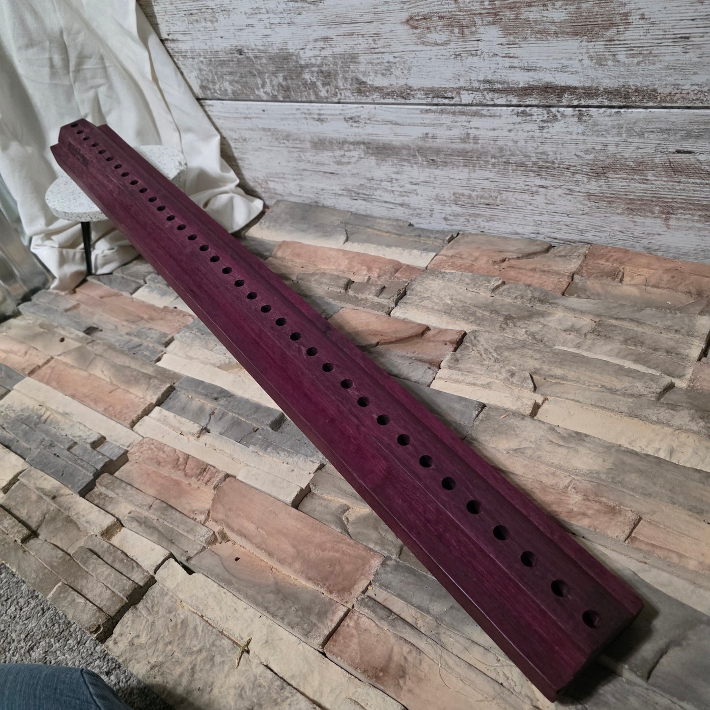 36" Purpleheart OG Peg Loom