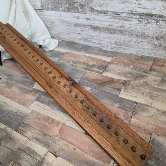 30" Reclaimed Barnwood White Oak OG Peg Loom