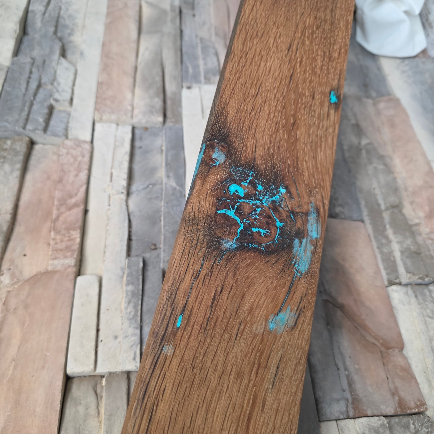 30" Reclaimed Barnwood White Oak OG Peg Loom