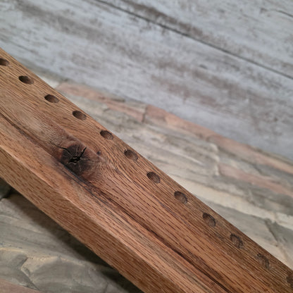 36" Reclaimed Barnwood White Oak OG Peg Loom