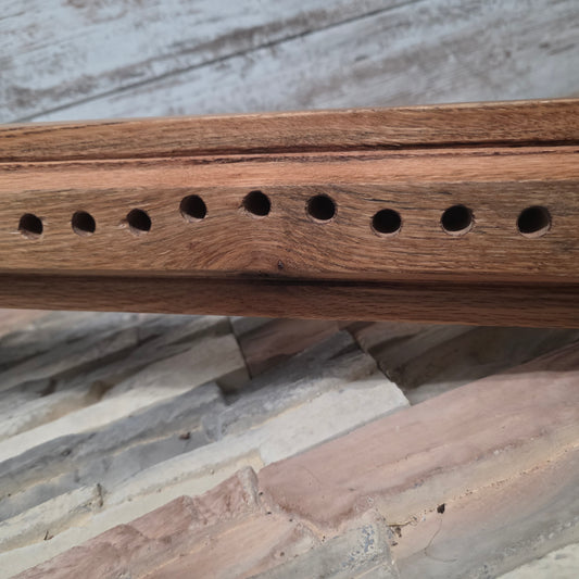 36" Reclaimed Barnwood White Oak OG Peg Loom