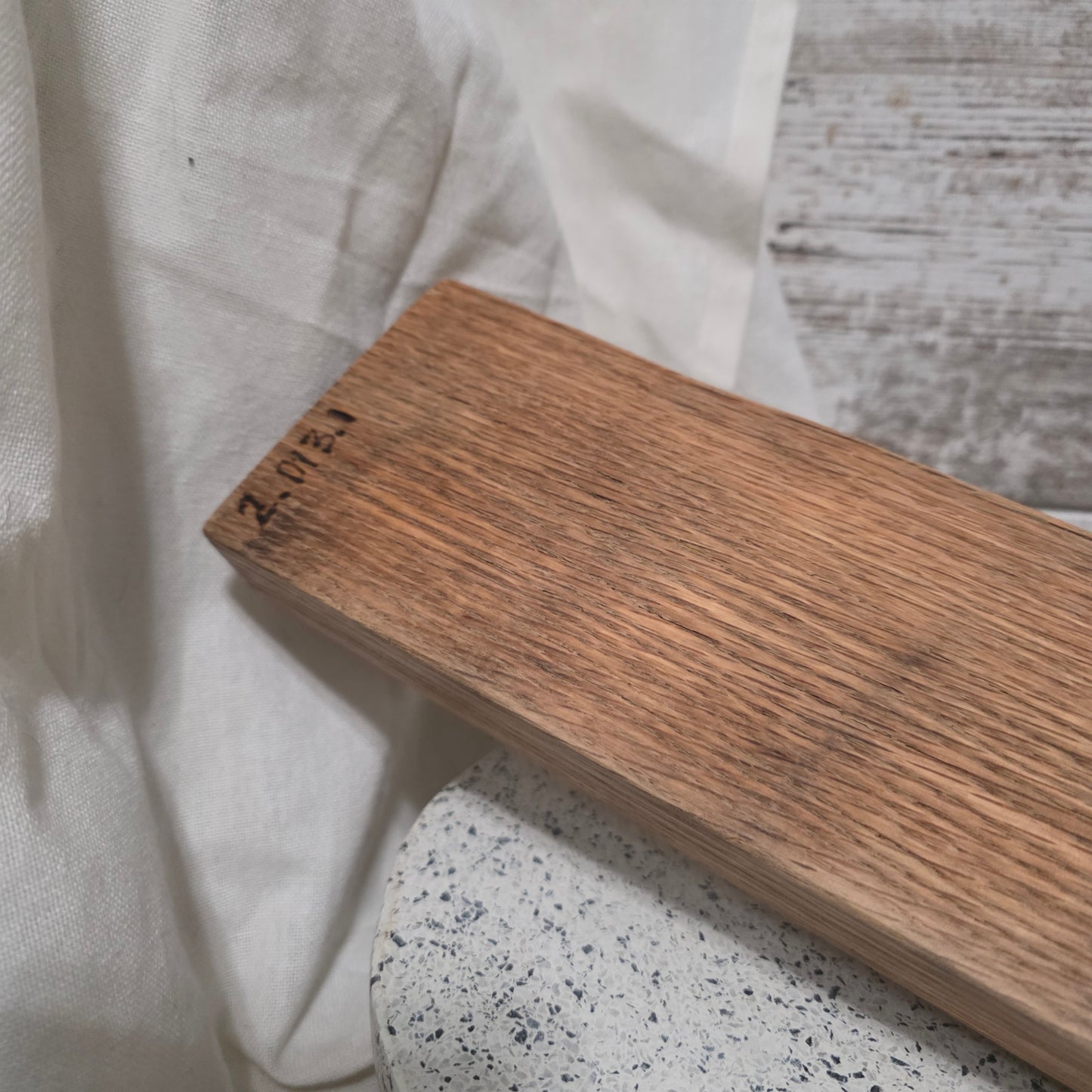 36" Reclaimed Barnwood White Oak OG Peg Loom