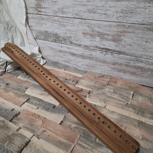 36" Reclaimed Barnwood White Oak OG Peg Loom