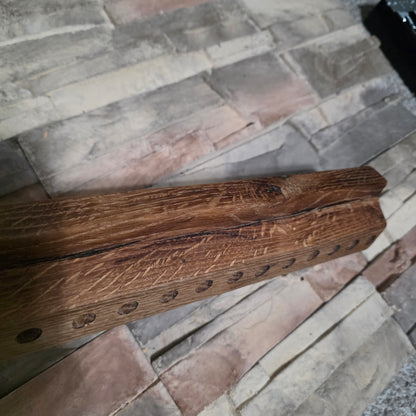 36" Reclaimed Barnwood White Oak OG Peg Loom