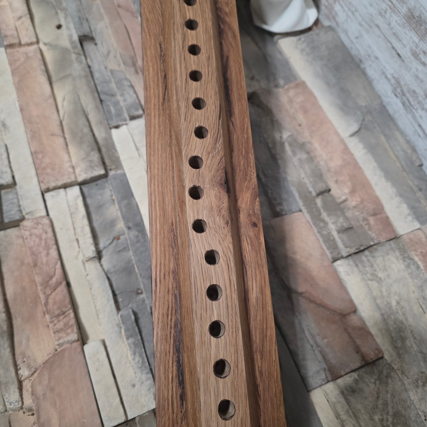36" Reclaimed Barnwood White Oak OG Peg Loom