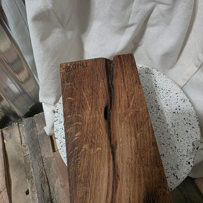 36" Reclaimed Barnwood White Oak OG Peg Loom