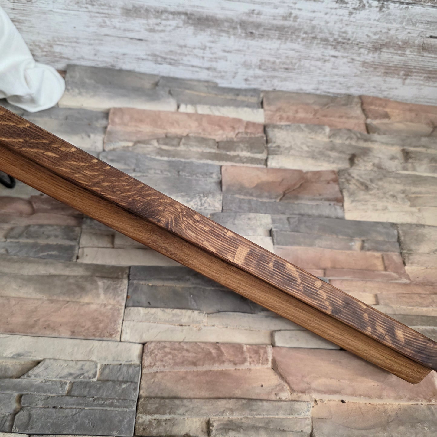 24" Reclaimed Barnwood White Oak OG Peg Loom