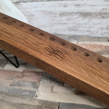 24" Reclaimed Barnwood White Oak OG Peg Loom