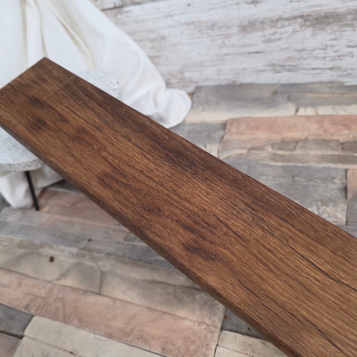 24" Reclaimed Barnwood White Oak OG Peg Loom