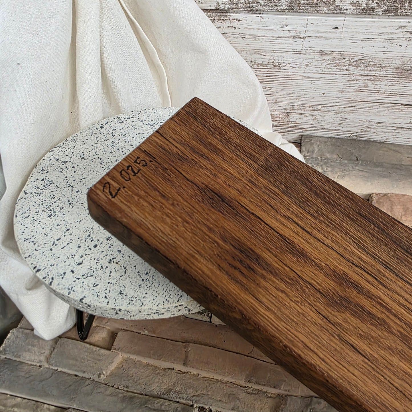 24" Reclaimed Barnwood White Oak OG Peg Loom