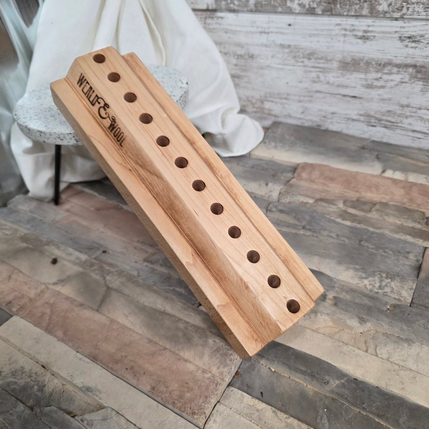 12" Quilted Maple OG Peg Loom