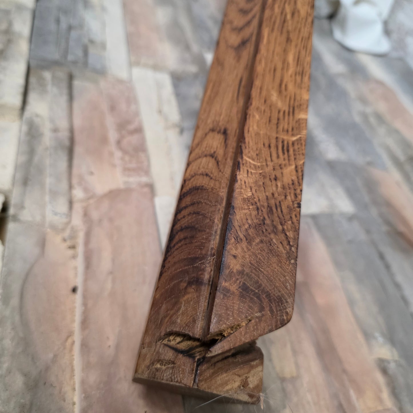 24" White Tiger Oak OG Peg Loom