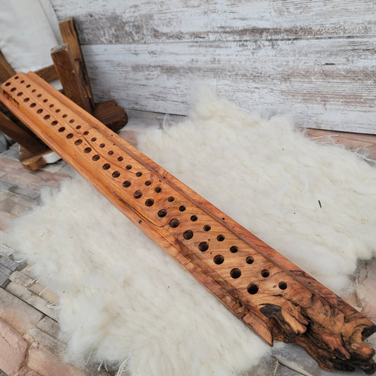 29" 2 Row Peg Loom - Black Locust - Live Edge - 25-093