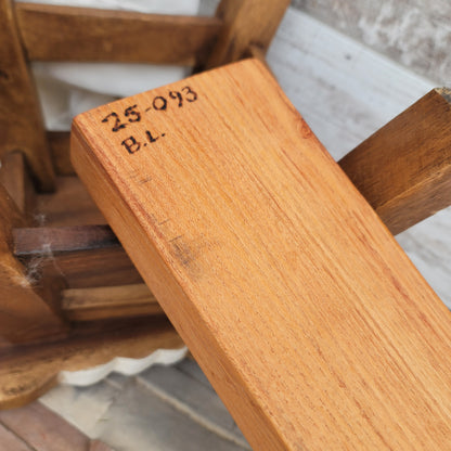 29" 2 Row Peg Loom - Black Locust - Live Edge - 25-093