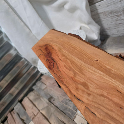 16" 2 Row Peg Loom - Live Edge - Cherry