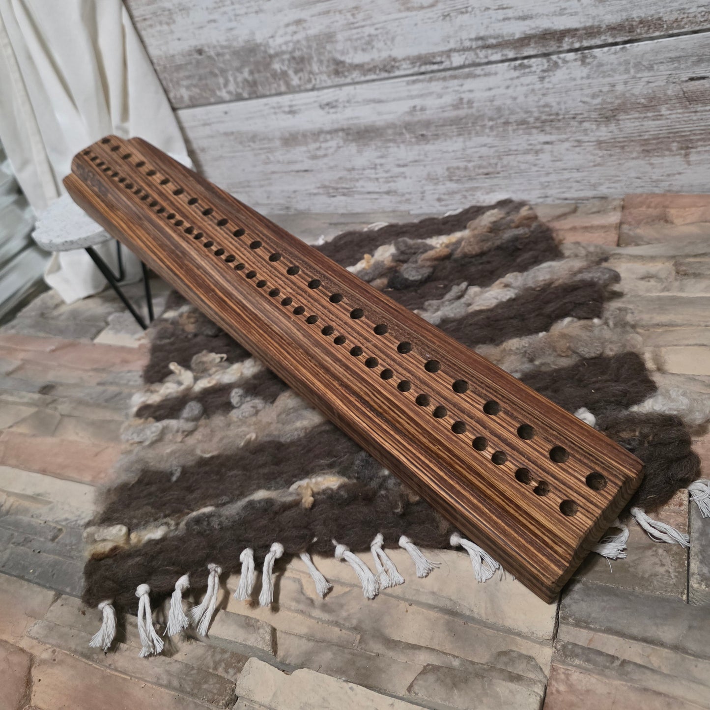 25" 2 Row Peg Loom - Zebrawood - 25-270