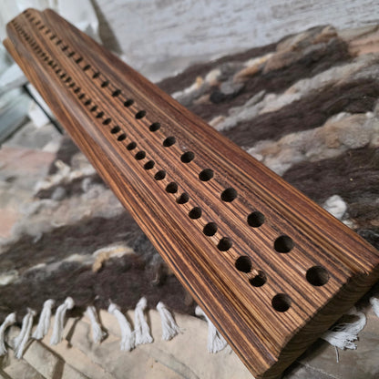 25" 2 Row Peg Loom - Zebrawood - 25-270