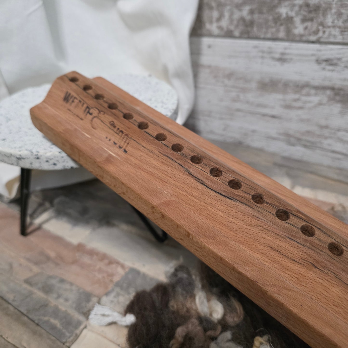 20" Dainty Lady Peg Loom - Red Oak