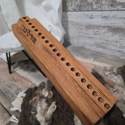 12" Dainty Lady Peg Loom - White Oak