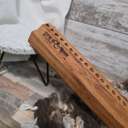 12" Dainty Lady Peg Loom - White Oak