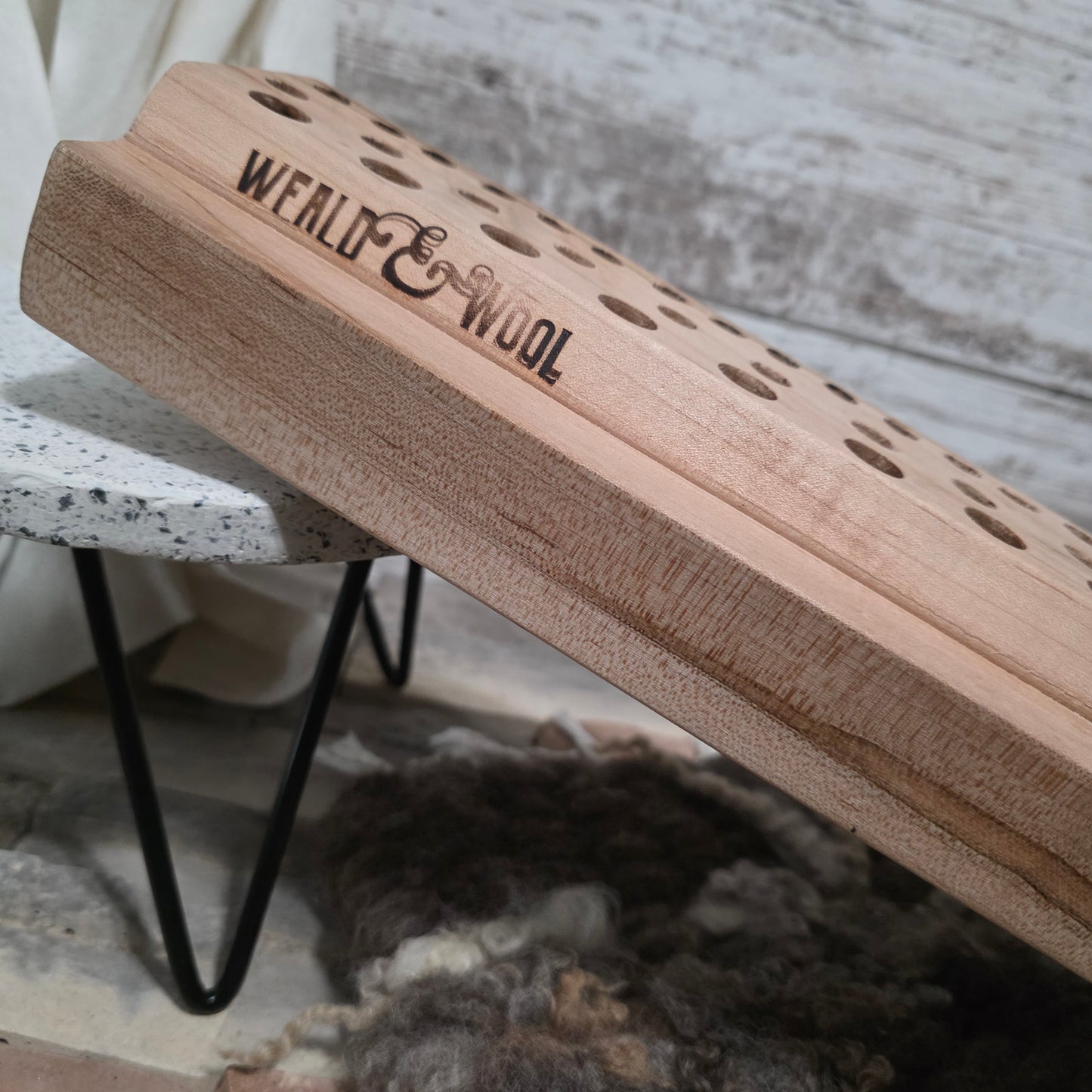 24" Ambrosia Maple Goldilocks Peg Loom - 25-119