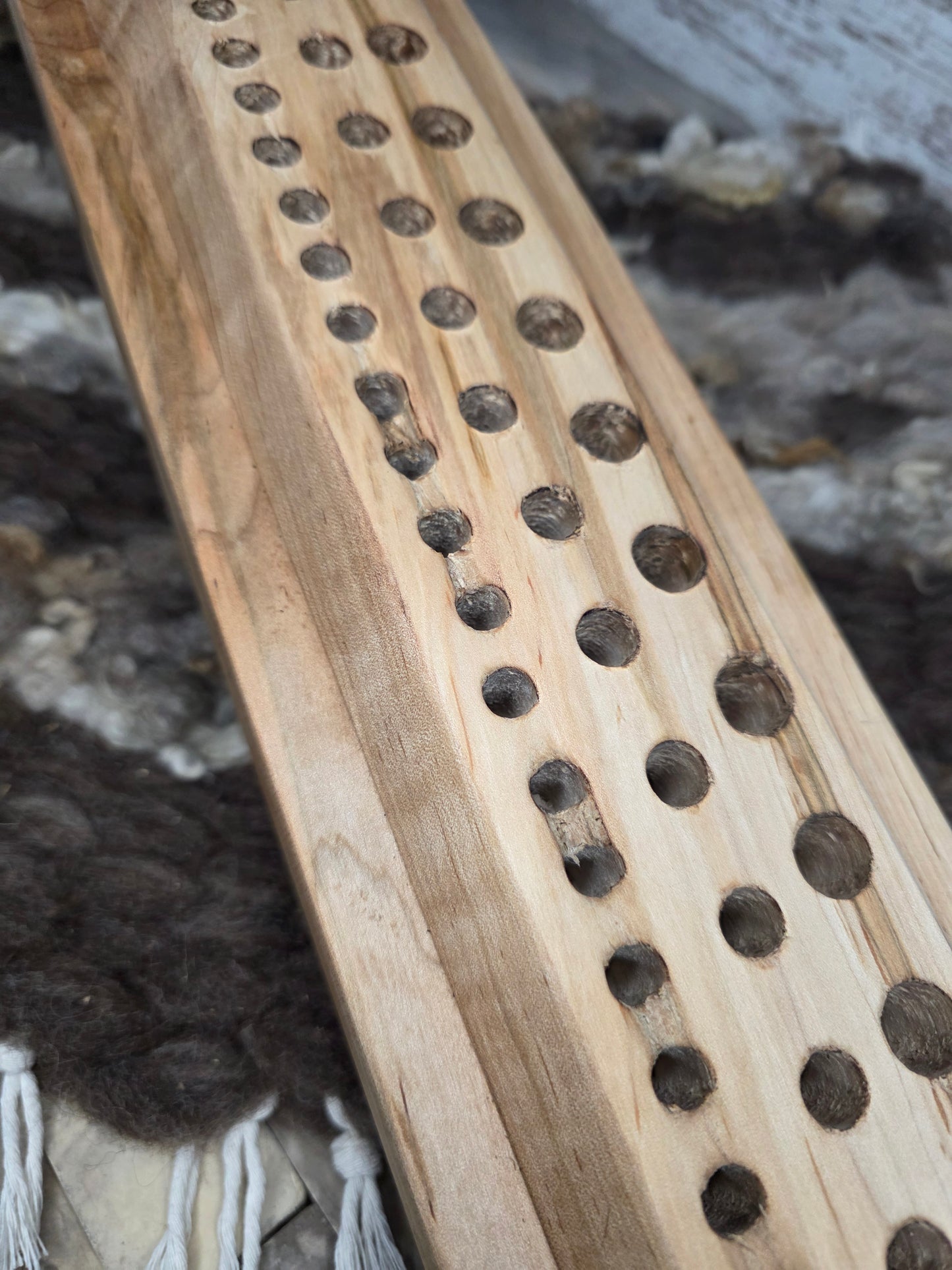 36" Ambrosia Maple Goldilocks Peg Loom - 25-266