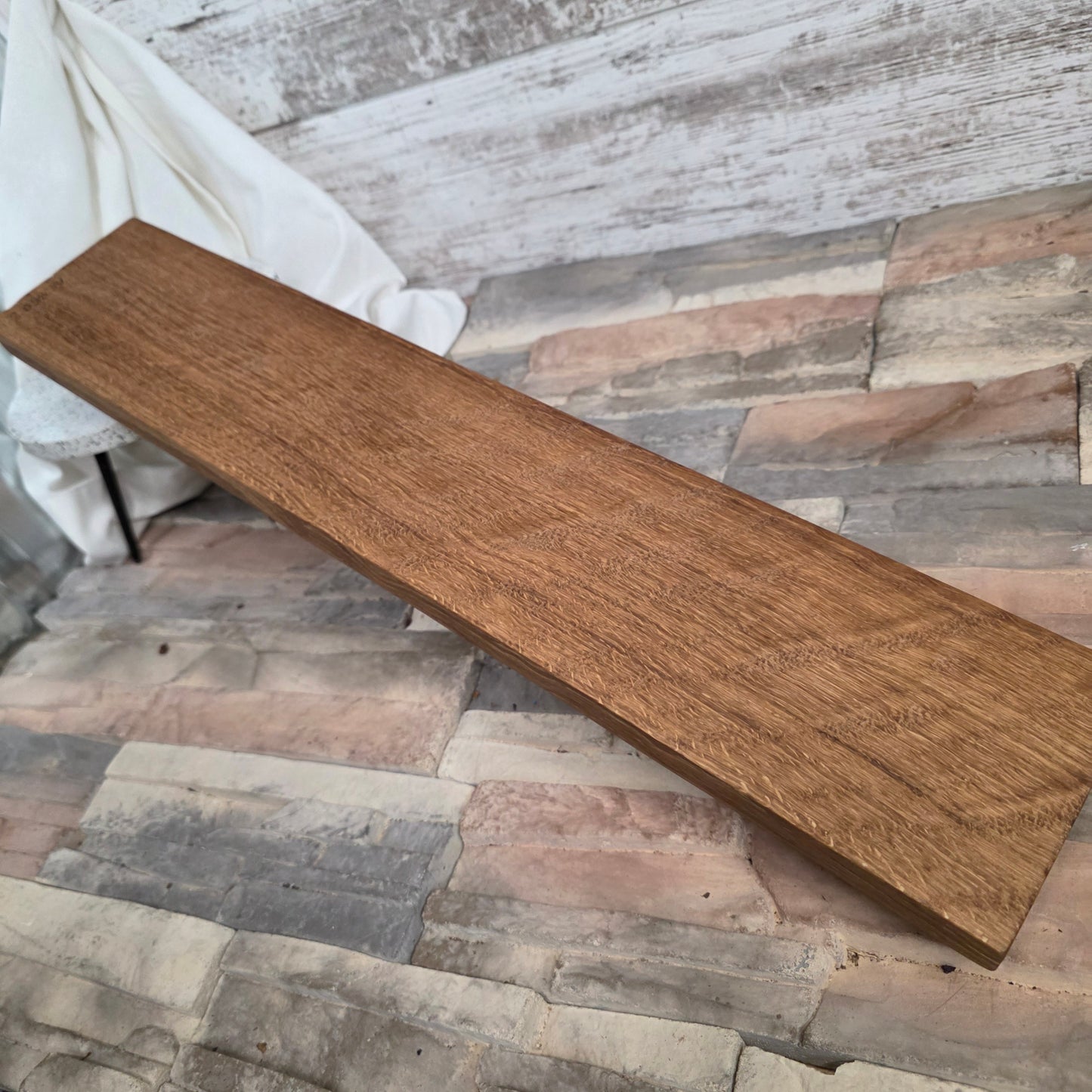 24" Curly White Oak Goldilocks Peg Loom