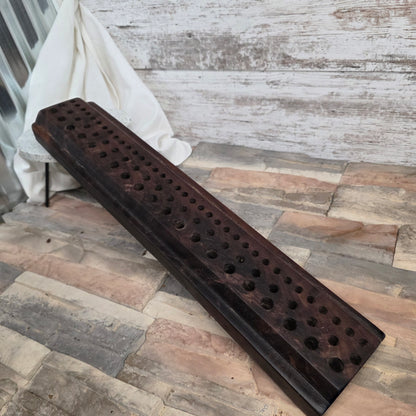 23" Figured Walnut Goldilocks Peg Loom