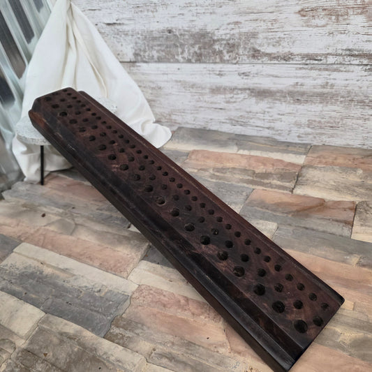 23" Figured Walnut Goldilocks Peg Loom