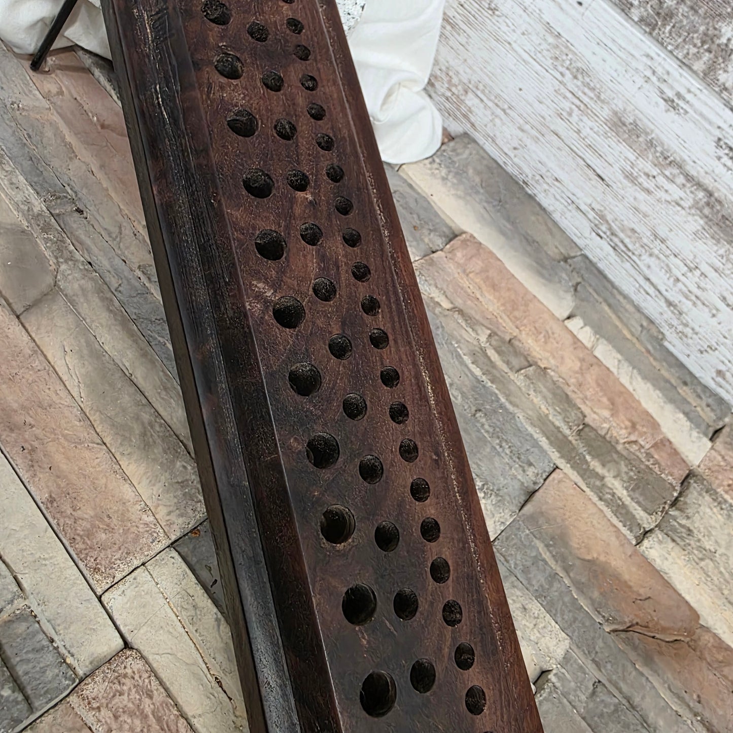 23" Figured Walnut Goldilocks Peg Loom