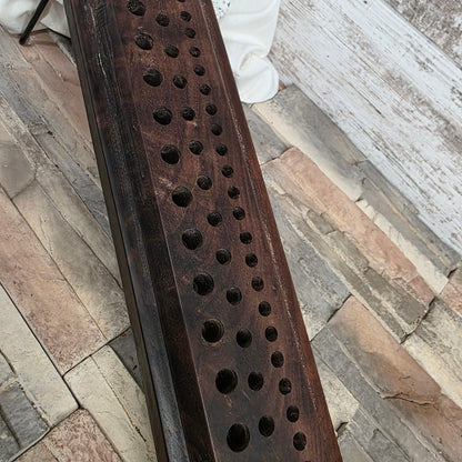 23" Figured Walnut Goldilocks Peg Loom