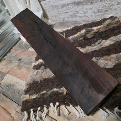 22" Goldilocks Peg Loom - Figured Black Walnut - 25-262