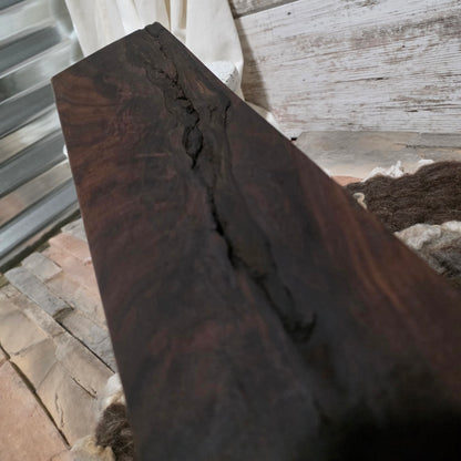 22" Goldilocks Peg Loom - Figured Black Walnut - 25-262