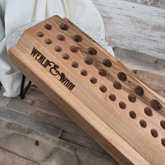 24" Grubby Maple Goldilocks Peg Loom