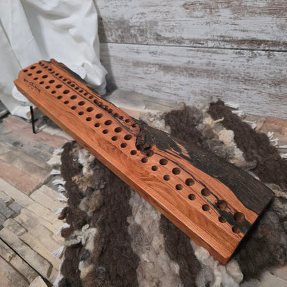 24" Live Edge Goldilocks Peg Loom - Honey Locust