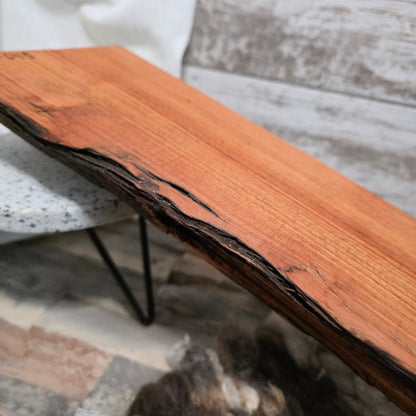 24" Live Edge Goldilocks Peg Loom - Honey Locust