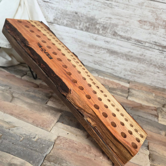 20" Live Edge Locust Goldilocks Peg Loom