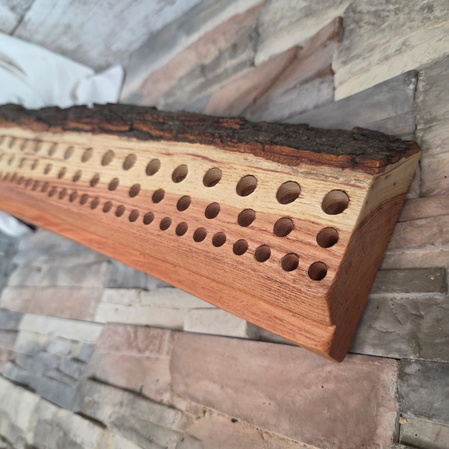27" Live Edge Locust Goldilocks Peg Loom