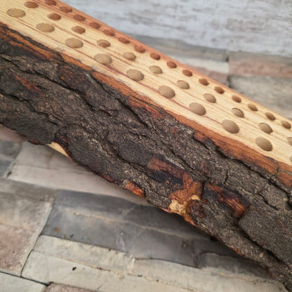 27" Live Edge Locust Goldilocks Peg Loom