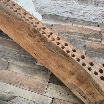 24" 2 Row Live Edge Maple Peg Loom